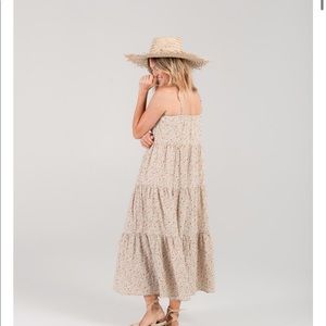 Rylee and Cru tiered flower dress